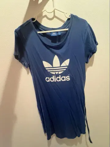 adidas 파랑 원피스 T셔츠