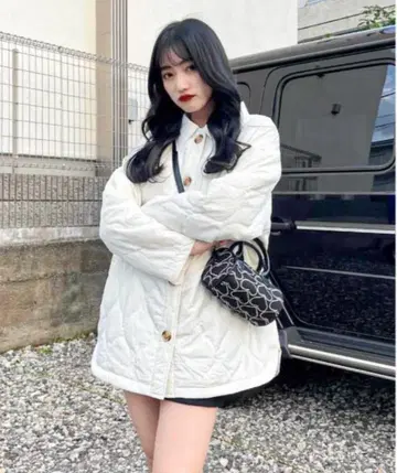 Epimi E'pimmy 퀼팅 블루종 한국 musinsa