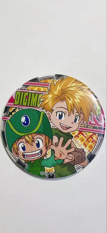 디지몬 야마토&타케루 캔뱃지