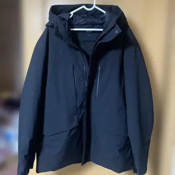 하이브리드 다운 파카 블랙 L 사이즈