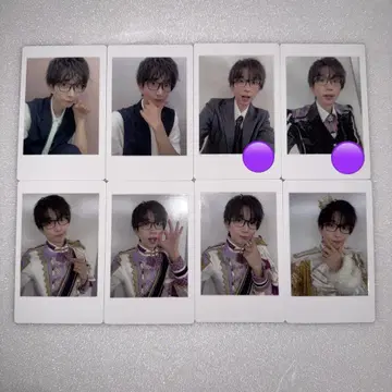 팬더 드래곤 하피카 보라색 성탄제 하피카 8개 세트
