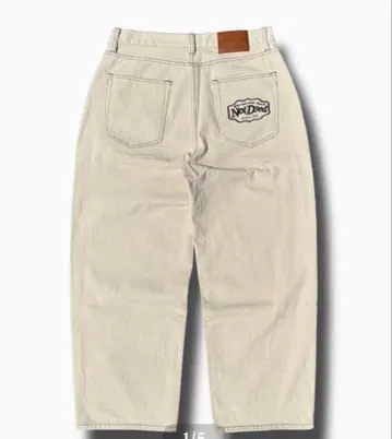 notdyed super baggy denim
