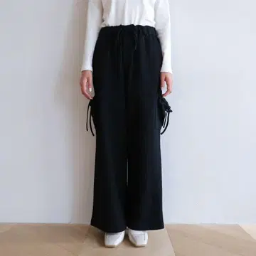 시루무린 사이드 포켓 스웨트 팬츠 새상품급 M