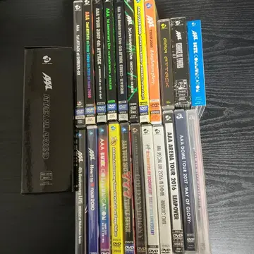 묶음 판매 AAA LIVE DVD CD live TOUR 23종 세트
