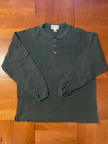 Eddie Bauer 스냅론 T 헨리넥 M