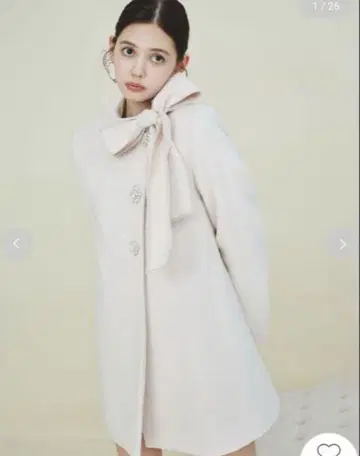 LILY BROWN CANDY STOCK 라이트핑크 코트