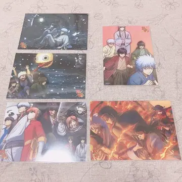 은혼 애니플렉스 브로마이드 쇼카손주 긴토키 타카스기 카츠라 사카모토