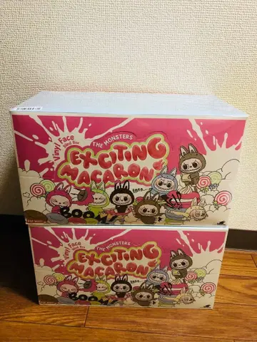 POP MART EXCITING MACARON 봉제 인형 모듬