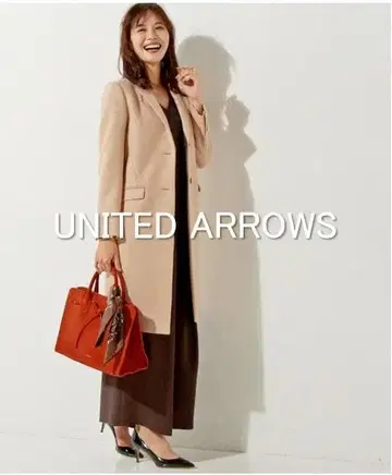 [ 새상품급 ] UNITED ARROWS 롱 코트 MANTECO 울