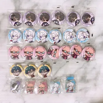 도즈루사 공식 팬택 캔뱃지 아크릴 키링 27개