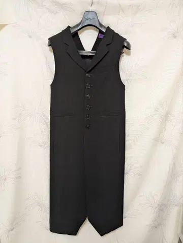 와이즈 롱 베스트 자켓