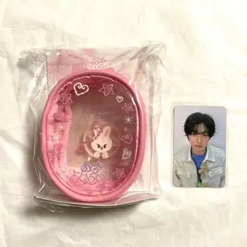 리노 본국 팬미팅 SKZ 5'CLOCK 클리어 파우치 트레이딩 카드 포함