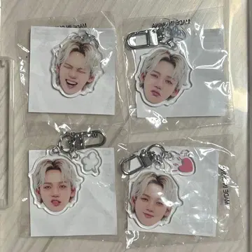 TREASURE  얼굴 아크릴 키링 희로애락 풀세트