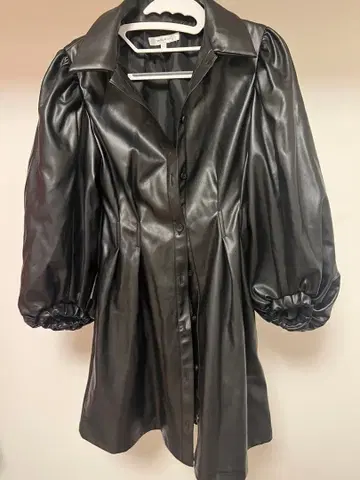 moussy 가죽 원피스