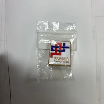 오사카 간사이 만박 한국관 한국 핀 배지