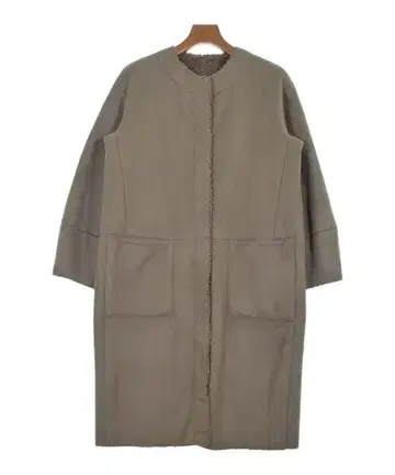 Rouge vif 무스탕 코트 여성용