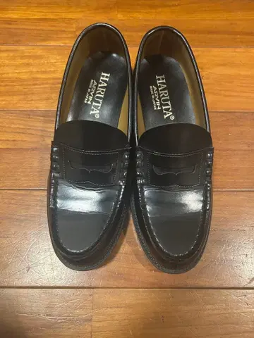 HARUTA 블랙 로퍼