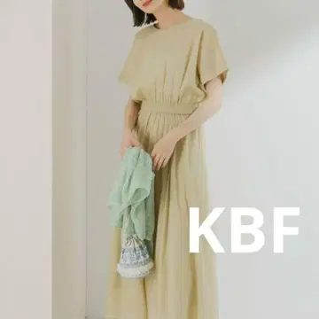 [ KBF ] 2WAY 카슈쿨 원피스 베이지