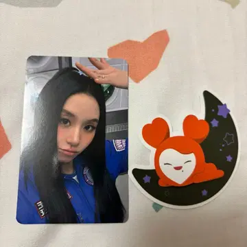 TWICE 10주년 한국 팝업 특전 메시지 카드 트레이딩 카드 채영