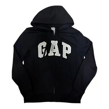 y2k 헤이세이 그런지 GAP 지퍼 후드티 블랙 black