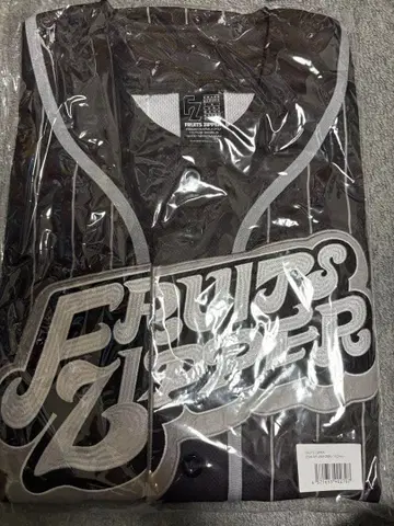 FRUITS ZIPPER 블랙 유니폼