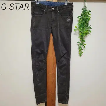 G-STAR 지스타 스키니 데님 청바지 블랙
