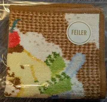 FEILER 손수건 폼폼푸딩 푸딩 아 라 모드