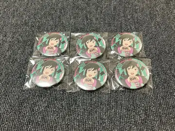 극장판 니지가사키 미후네 시오리코 캔뱃지 6개 세트