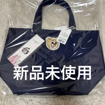 [ 미사용 새상품 ] 페이러 올드 테디 와펜 토트백 네이비 소