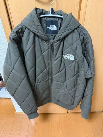 THE NORTH FACE 퀼팅 다운 자켓 카키