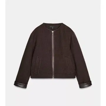 ZARA 소프트 페이크 가죽 자켓