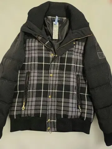 TOMMY 체크 무늬 자켓