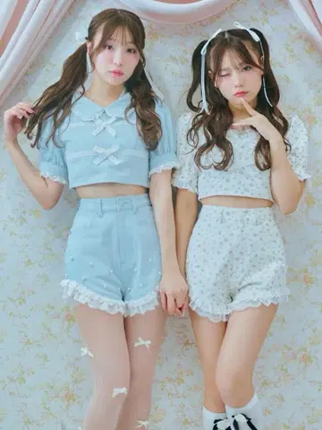 미로와르 Me roir 펄 레이스 숏팬츠 후리 후루사와 리사