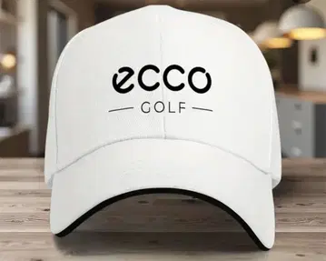 ECCO 골프 캡 화이트 22-23인치