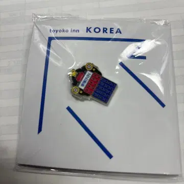 토요코인 코리아 핀 배지 한국 한정판