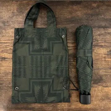 미사용품 PENDLETON (펜들턴) 접이식 우산 그린