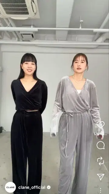CLANE VELOR CACHECOEUR SET UP 블랙 사이즈 1