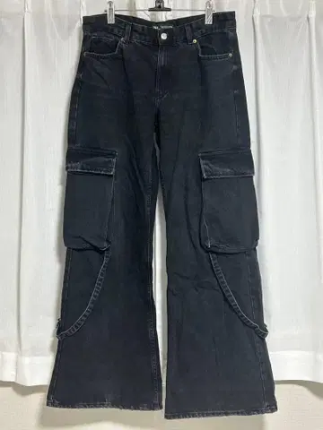 ZARA 데님 카고 팬츠