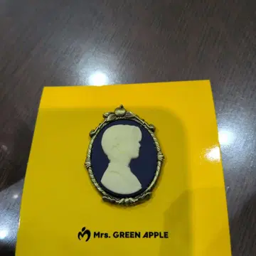 미세스 GREEN APPLE BABELTON 핀 배지 와카이 히로토