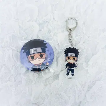 NARUTO 나루토 빌레반 아크릴 키링 캔뱃지 우치하 오비토