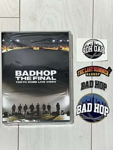 BADHOP THE FINAL DVD 공식 스티커 타투 씰 포함