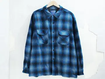 레어 XL 사이즈 90s PENDLETON 울 체크 셔츠