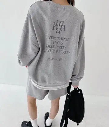 muahmuah 트레이닝복