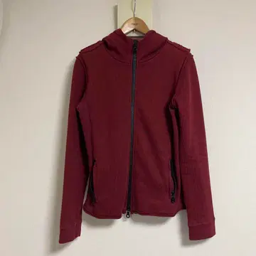 ripvanwinkle 버건디 풀 집업 후드티 사이즈 5