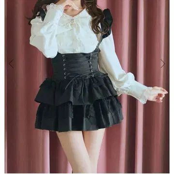 Ank Rouge 코르셋 티어드 JSK