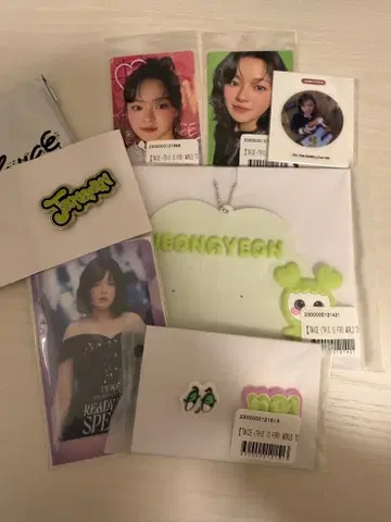 TWICE 굿즈 정연