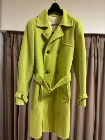 질 샌더 캐시미어 100% 숏코트