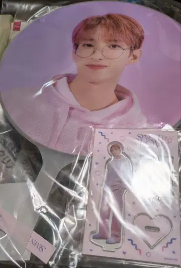 SEVENTEEN 도겸 LOVE 부채 아크릴 스탠드