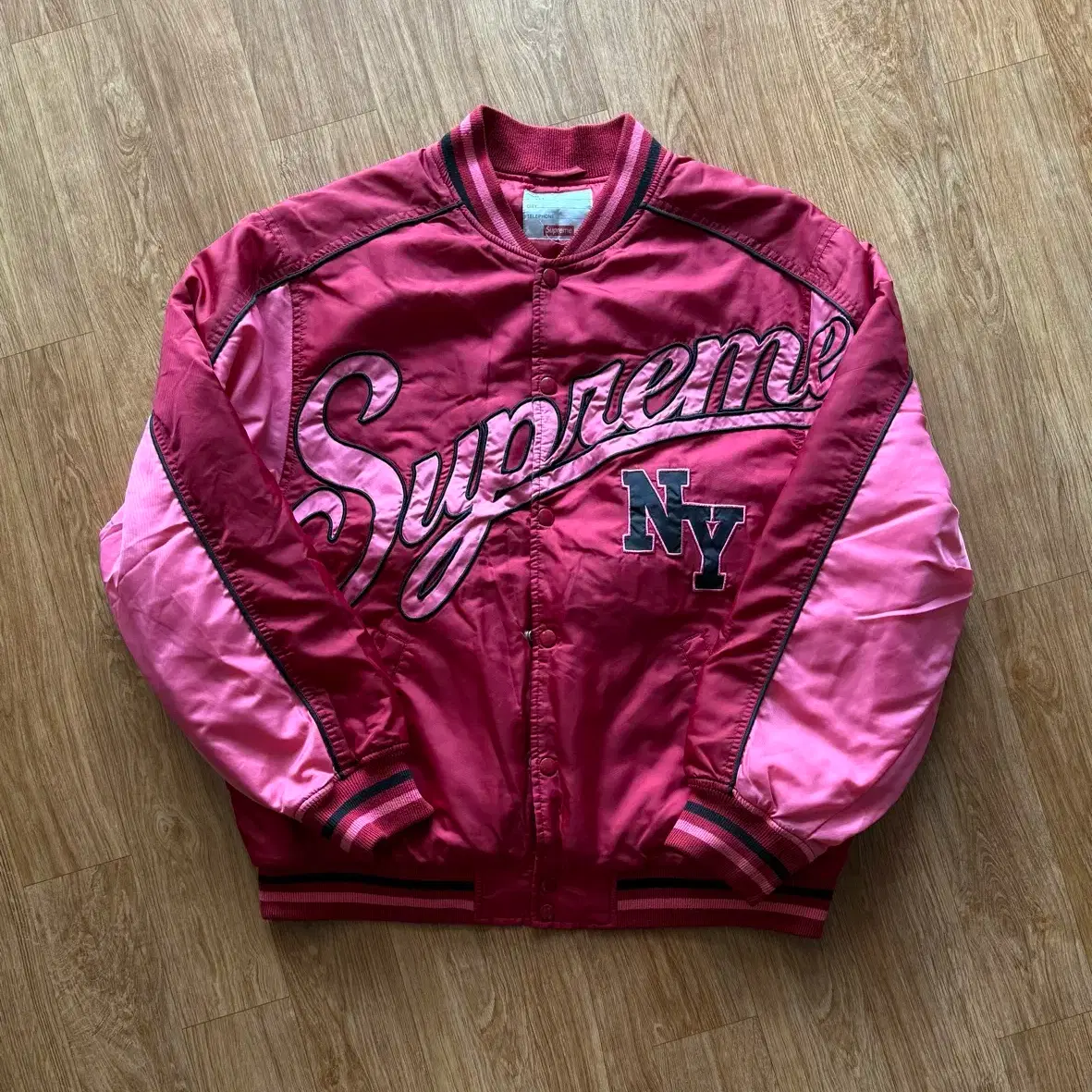 Le Sserafim Peaches Varsity Jacket L #르세라핌,#피치스,#바시티,#르