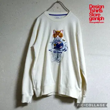새상품급 그라니프 ASTRO CAT 맨투맨 graniph